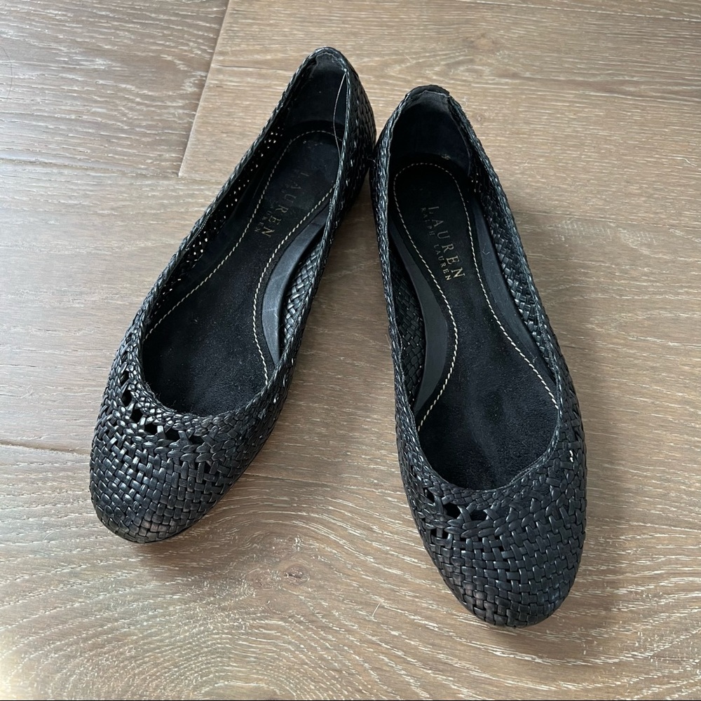 Lauren Ralph Lauren leather flats